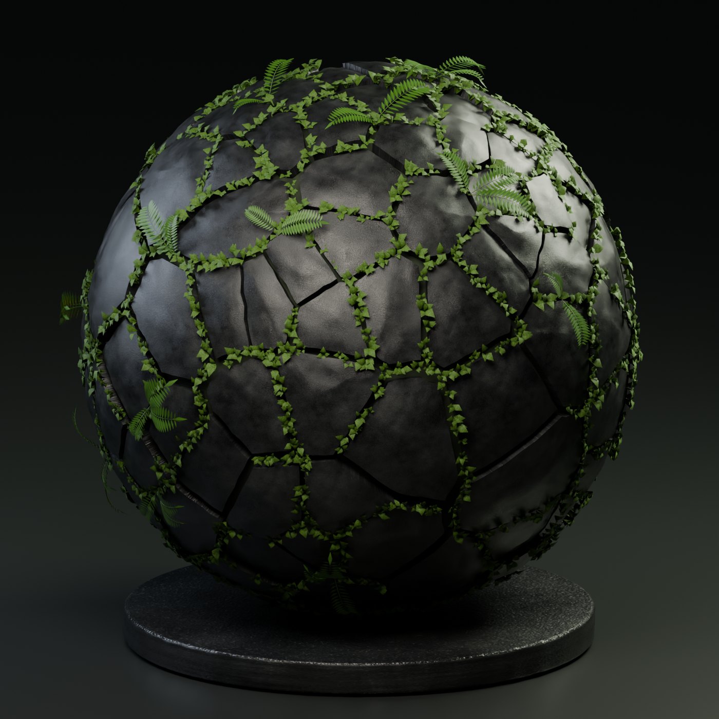 苔石材质 preview
